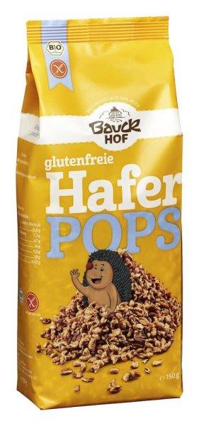 Bauckhof Haferpops mit Honig glutenfrei Bio (6x150g)