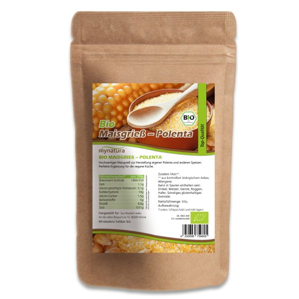 Mynatura Bio Maisgrieß 1000g