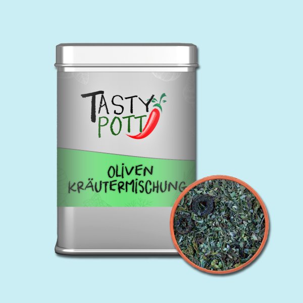 Tasty Pott Oliven Kräutermischung 50g Dose