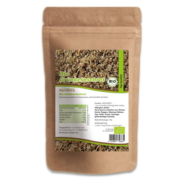 Mynatura Bio Grünkernschrot - grob - 1000g