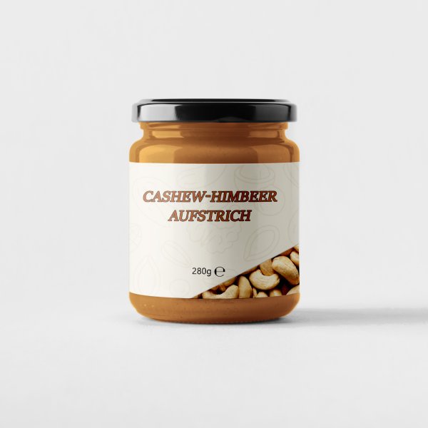 Mynatura Cashew Himbeer Aufstrich 280g Glas